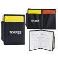 Бумажник судейский TORRES SS1155 в комплекте 2 карточки, протоколы, карандаш