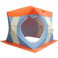 Палатка рыбака Нельма-Куб 2 Люкс (двухслойная)