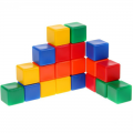 Набор цветных кубиков SL 20 штук 6 х 6 см