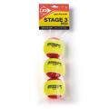 Мячи для большого тенниса DUNLOP Stage 3 (RED) 3B