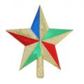 Звезда SL на ёлку Цветные грани
