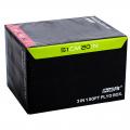 Универсальный Soft Plyo Box PROFI-FIT 3 в 1, 51-61-75 см