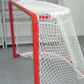 Сетка гашения для хоккейных ворот (хоккей с мячом) Стандарт (белая нить 3 мм)