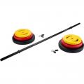      PURE2IMPROVE Cement Barbell Set 20 