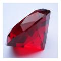 Призы из кварцевого стекла CRYSCD-032 Алмазный кристалл красный