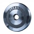 Диск металлический АТЛАНТ вес 0,5 кг диаметр 26мм