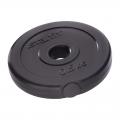 Диск черный пластиковый BASEFIT BB-203 0,5 кг, диаметр 26 мм