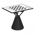 Стол шахматный ODA-L панель 52 х 70 см, клетка 50 х 50 мм (всепогодная с повышенной защитой от механических воздействий магнитная)