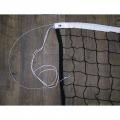 Сетка для волейбола СТАНДАРТ 040430 (9,5x1 м, 3 мм толщина, со стальным тросом)