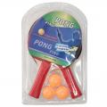 Набор для настольного тенниса СХ E40014 (2 ракетки, 3 шарика)
