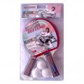 Набор для настольного тенниса СХ E33578 (2 ракетки, 3 шарика)