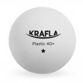 Мячи для настольного тенниса KRAFLA B-WT600/B-OR600 одна звезда (6 шт.)
