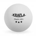 Мячи для настольного тенниса KRAFLA B-WT3000/B-OR3000 три звезда (6 шт.)