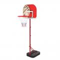 Мобильная баскетбольная стойка DFC KIDSRW, высота от 115 до 160 см, размер щита 41x33 см