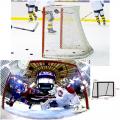 Сетка для хоккейных ворот EL LEON DE ORO 16444033500 (белая нить 4 мм)